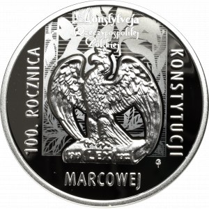 III RP, 10 złotych 2021 - 100 rocznica Konstytucji Marcowej