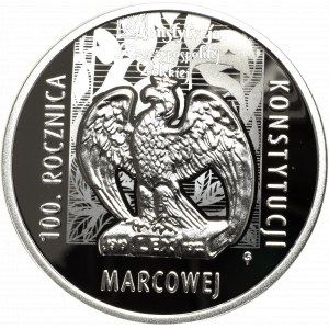 III RP, 10 złotych 2021 - 100 rocznica Konstytucji Marcowej