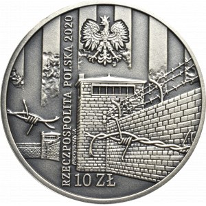 III RP, 10 złotych 2020 - Ofiarom KL Warschau