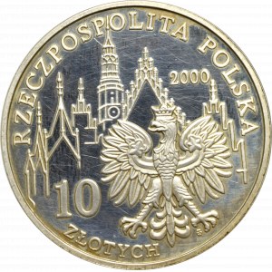 Polska, 10 złotych 2000 - 1000 lecie Wrocławia