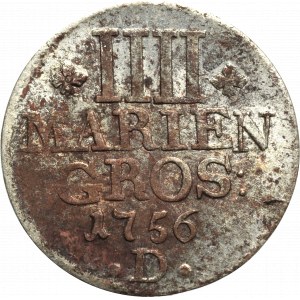 Germany, 4 mariengroschen 1756