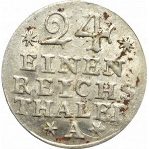 Germany, Preussen, 1/24 thaler 1756 A