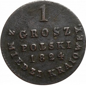 Kingdom of Poland, Alexander I, 1 groscehn 1824