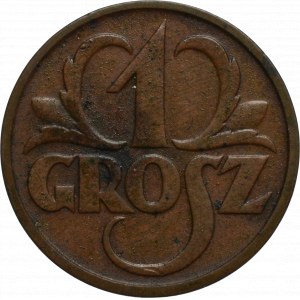 II Republic of Poland, 1 groschen 1933