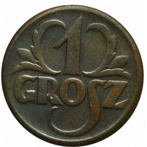 II Republic of Poland, 1 groschen 1928