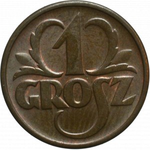 II Republic of Poland, 1 groschen 1936