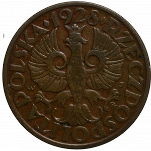 II Republic of Poland 5 groschen 1928