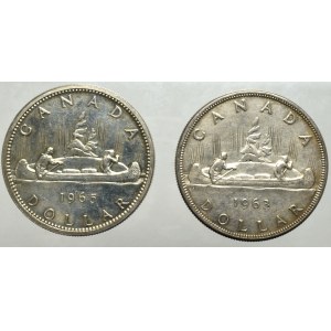Kanada, Zestaw dolar 1963 i 1965