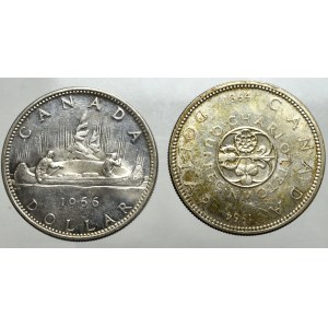 Kanada, Zestaw dolar 1964 i 1966