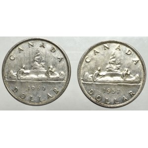 Kanada, Zestaw dolar 1957 i 1960