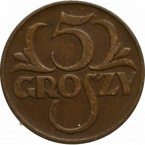 II Republic of Poland, 5 groschen 1935