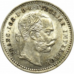 Austro-Węgry, Franciszek Józef, 10 krajcarów 1872 - Zjawiskowa !
