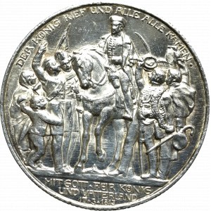 Germany, Preussen, 2 mark 1913 - 100 years of the victory over Napoleon