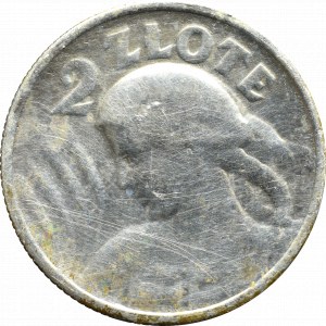 II Republic of Poland, 2 zloty 1924, Paris