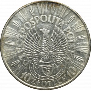 II Republic of Poland, 10 zloty 1934 Riffle eagle