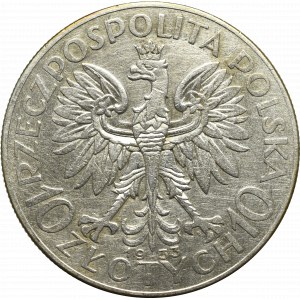 II Republic of Poland, 10 zloty 1933 Polonia