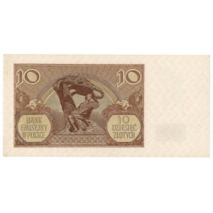 GG, 10 złotych 1940 L