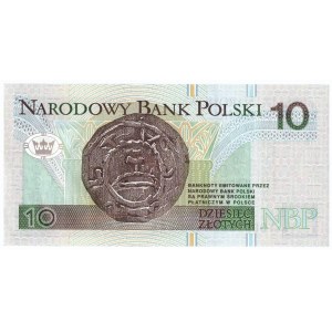III RP, 10 złotych 1994 YD - seria zastępcza