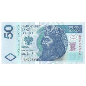 III RP, 50 złotych 1994 GN