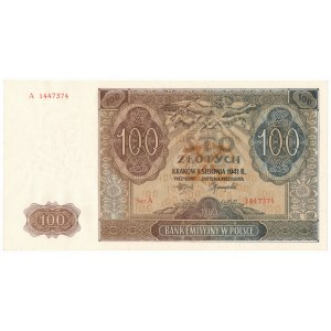 GG, 100 złotych 1941 A