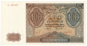 GG, 100 złotych 1941 A