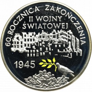 III RP, 10 złotych 2005 - 60. rocznica zakończenia II Wojny Światowej