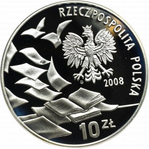 III RP, 10 złotych 2008 - 40. rocznica Marca '68