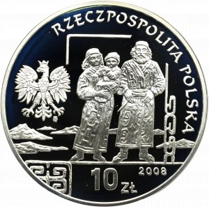 III RP, 10 złotych 2008 - Piłsudski