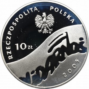 III RP, 10 złotych 2005 - Solidarność