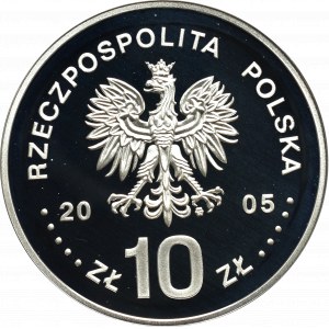 III RP, 10 złotych 2005 - August II Mocny