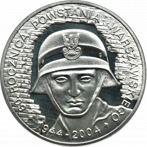 III RP, 10 złotych 2004 - 60. rocznica Powstania Warszawskiego