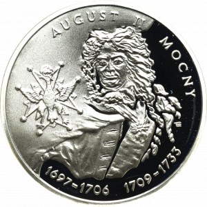 III RP, 10 złotych 2002 - August II Mocny