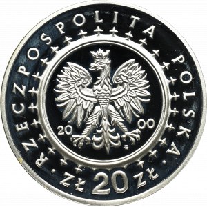 III RP, 20 złotych 2000 - Pałac w Wilanowie