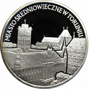 III RP, 20 złotych 2007 - Miasto średniowieczne w Toruniu