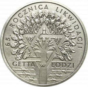 III RP, 20 złotych 2009 - 65. rocznica likwidacji Getta w Łodzi