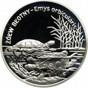 III RP, 20 złotych 2002 Żółw błotny
