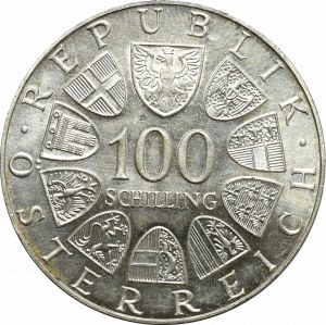 Austria, 100 szylingów 1977