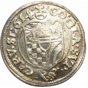 Schlesien, Duchy of Oels, Carl, 3 kreuzer 1614, Oels