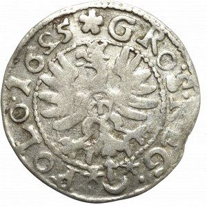 Zygmunt III Waza, Grosz 1625, Bydgoszcz - rzadkość odwrócona 2 w dacie