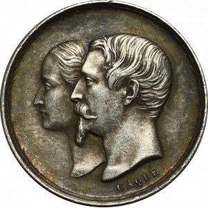 Francja, Medal 1856 narodziny delfina