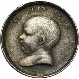 Francja, Medal 1856 narodziny delfina