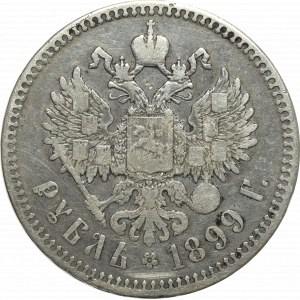 Rosja, Mikołaj II, Rubel 1899 **