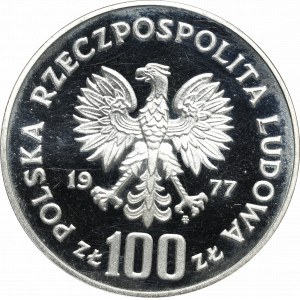 PRL, 100 złotych 1977 - Zamek Królewski na Wawelu