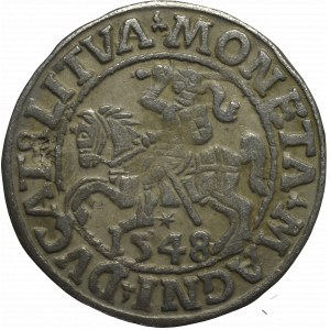 Sigismund II Augustus, Halfgroat 1548, Vilnius