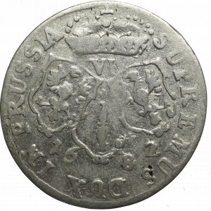 Germany, Preussen, 6 groschen 1682, Konigsberg