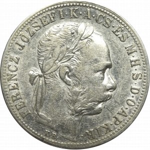 Hungary, Franz Joseph, 1 forint 1883, Kremnitz