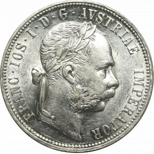 Austria, Franz Joseph, 1 florin 1880