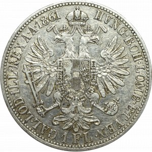 Austro-Węgry, 1 floren 1861