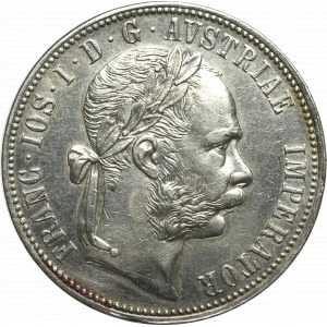 Austria, Franz Joseph, 1 florin 1887