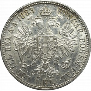 Austria-Hungary, 1 florin 1883